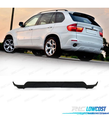 SPOILER LABBRO ANTERIORE + DIFFUSORE BMW X5 E70 06-10