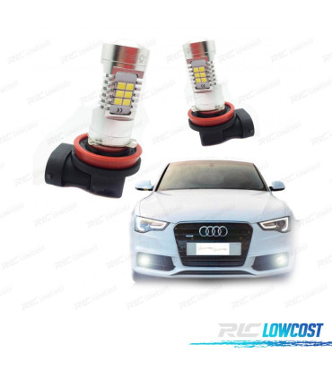 KIT LAMPADE LED ANABBAGLIANTI H8 60 WATT CANBUS