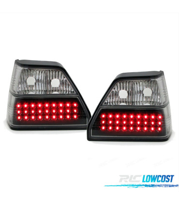 FANALI VOLKSWAGEN VW GOLF 2 NERO CROMATO