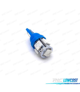 LAMPADINA LED BLU W5W T10