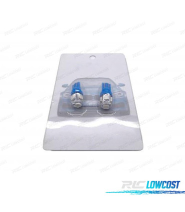 LAMPADINA LED BLU W5W T10