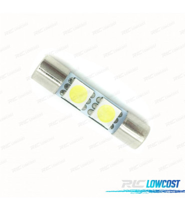 LED LAMPADA A FUSIBILE 28MM 2 LED