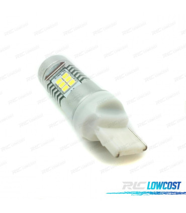 LAMPADINA LED T20 W21W AMBRA CANBUS
