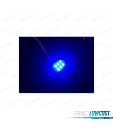 LAMPADA LED BLU C5W FESTOON 36, 39, 41MM