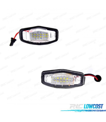 LUCI LED PER TARGA HONDA CIVIC ACURA LEGEND CITY ODYSSEY