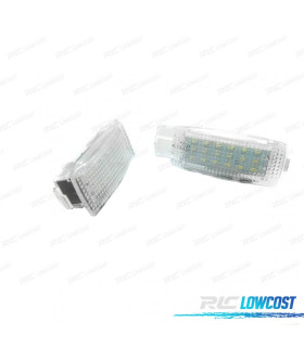 PLAFONIERE LED PER PARASOLE VOLKSWAGEN VW GOLF PASSAT JETTA SCIROCCO POLO SHARAN TIGUAN TOURAN SUPERB E A