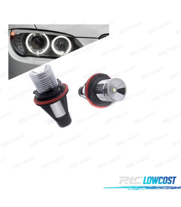 KIT LAMPADE OCCHI ANGEL IN LED 10W BMW E60 E87 X3 E83
