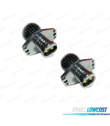 KIT LAMPADE OCCHI ANGEL IN LED 20W PER BMW E90-E91 2005 2008