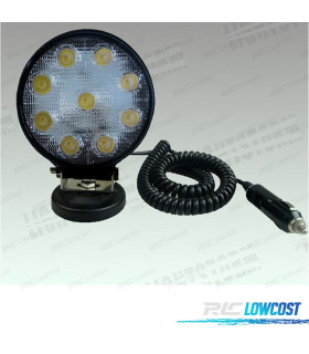 FANALE LED 27W MAGNETE PER AUTO, CAMION, QUAD O MOTO