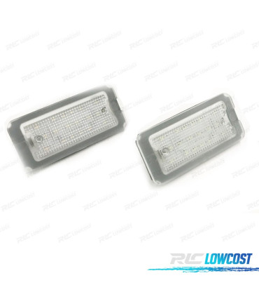 LUCI TARGA A LED PER FIAT 500 E 500C 2007-2016