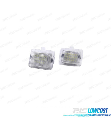 LUCI TARGA A LED PER MERCEDES CLASSE C W204 08-14