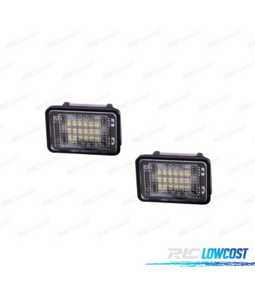 LUCI TARGA A LED PER MERCEDES GLK X204 2007-2013