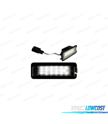 LUCI TARGA A LED PER SEAT LEON II 05-12