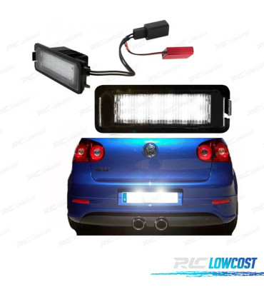 LUCI TARGA A LED PER SEAT - VW