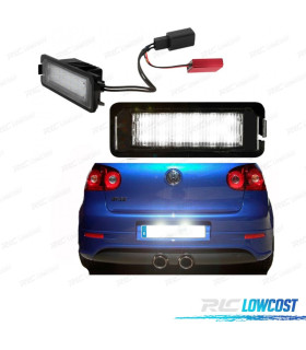 LUCI TARGA A LED PER VOLKSWAGEN VW GOLF V 05-08