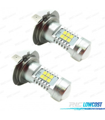 KIT LAMPADE LED ANTIABBAGLIANTI H7 60 WATT CANBUS