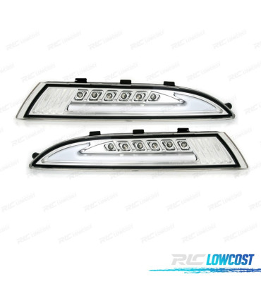KIT LUCE DIURNA PER VOLKSWAGEN VW SCIROCCO III TUBE LIGHT LUCI DIURNE INTERMITTENTI A LED 08-14