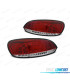 FANALI PER VOLKSWAGEN VW SCIROCCO 08-14 LED ROSSO BIANCO