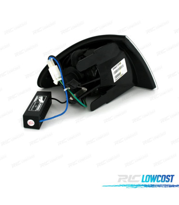 FRECCIE ANTERIORI BMW E46 BERLINA 98-01 A LED FUME