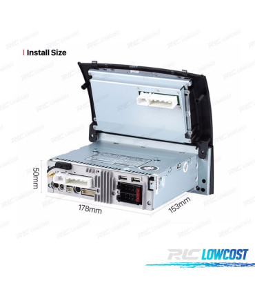 RADIO GPS ANDROID 11 PER PEUGEOT 407 04-10