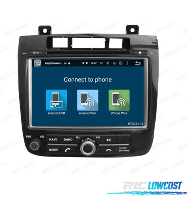 RADIO GPS ANDROID 10 PER VOLKSWAGEN VW TOUAREG 10-14