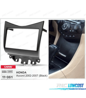 CORNICE NERA PER AUTORADIO 2-DIN PER HONDA ACCORD