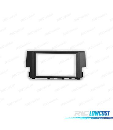 CORNICE NERA RADIO 2-DIN PER HONDA CIVIC 2016