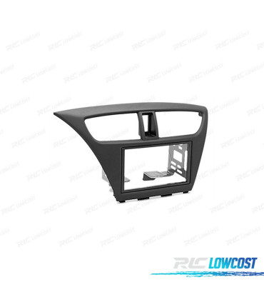 CORNICE NERA RADIO 2-DIN PER HONDA CIVIC HATCHBACK 2012