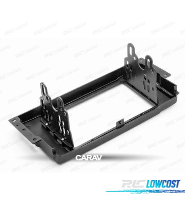 CORNICE NERA RADIO 2-DIN PER LAND ROVER FREELANDER DISCOVERY RANGE ROVER