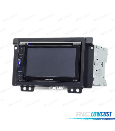 CORNICE NERA RADIO 2-DIN PER LAND ROVER FREELANDER 04-07