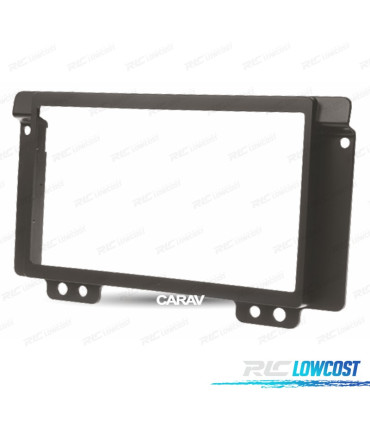 CORNICE NERA RADIO 2-DIN PER LAND ROVER FREELANDER 04-07