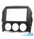 CORNICE NERA PER AUTORADIO 2-DIN PER MAZDA MX-5 MIATA