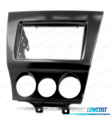 CORNICE NERA LUCIDA RADIO 2-DIN PER MAZDA RX-8 08-11