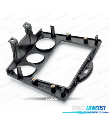 CORNICE NERA LUCIDA RADIO 2-DIN PER MAZDA RX-8 03-08 ARIA CONDIZIONATA MANUALE