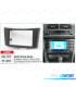 CORNICE NERA RADIO 2-DIN PER MERCEDES CLASSE-E CLASSE-CLS