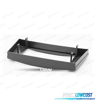 CORNICE NERA RADIO 2-DIN PER MERCEDES CLASSE-E CLASSE-CLS