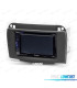 CORNICE NERA RADIO 2-DIN PER MERCEDES CLASSE-CL CLASSE-S