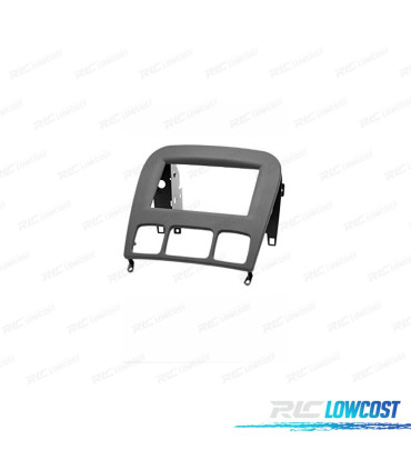 CORNICE NERA RADIO 2-DIN PER MERCEDES CLASSE-S