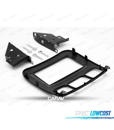 CORNICE NERA RADIO 2-DIN PER MERCEDES CLASSE-S