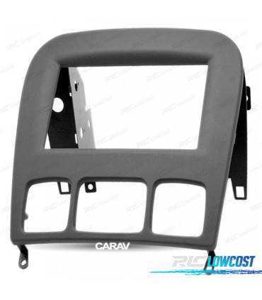 CORNICE NERA RADIO 2-DIN PER MERCEDES CLASSE-S