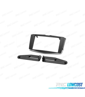 CORNICE NERA PER AUTORADIO 2-DIN PER MERCEDES CLASSE C