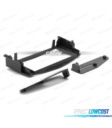 CORNICE NERA PER AUTORADIO 2-DIN PER MERCEDES CLASSE C