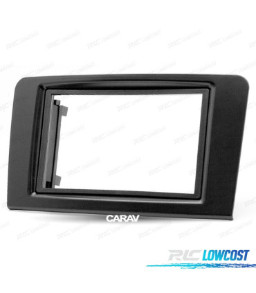 CORNICE NERA RADIO 2-DIN PER MERCEDES CLASSE-M CLASSE-GL