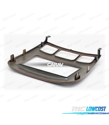 TELAI IN LEGNO DI ALTA QUALITÀ LUCIDO, RADIO 2-DIN PER MERCEDES CLASSE-S