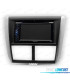 TELAIO NERO GRIGIO RADIO 2-DIN PER SUBARU FORESTER 08-12 IMPREZA 07-12