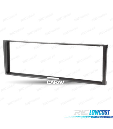 TELAIO NERO RADIO 1-DIN PER RENAULT CLIO MODUS MEGANE SCENIC