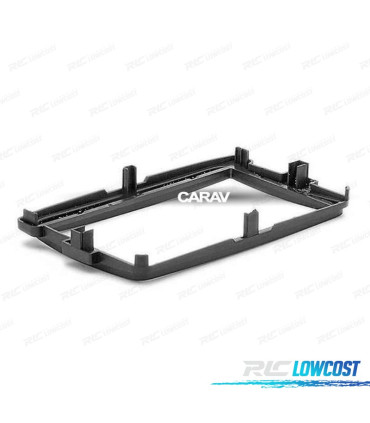 CORNICE NERA RADIO 2-DIN PER RENAULT DACIA DUSTER LOGAN CAPTUR SYMBOL DOKKER LODGY SANDERO TRAFIC