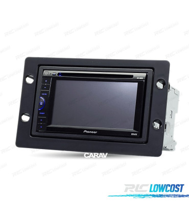 CORNICE NERA PER AUTORADIO 2-DIN PER SAAB 9-5