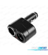 ADATTATORE ACCENDISIGARI AUTO 12V 2 INGRESSI