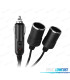ADATTATORE PRESA ACCENDISIGARI AUTO 12V CON 2 INGRESSI E CAVO DA 28CM